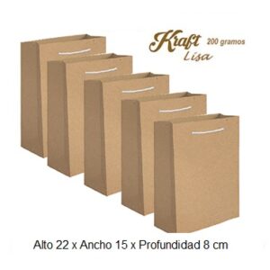 DIPAK BOLSA KRAFT 200g CHICA