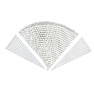 BOLSA IMPRESA TRIANGULO 20X8cm 50PZ