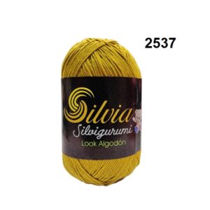 LANA SILVIAGURUMI 2537 MOSTAZA 100g X 350m ( LOOK ALGODON )