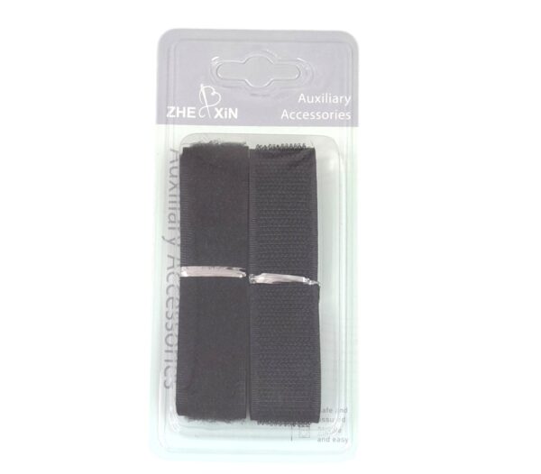 VELCRO NEGRO 2.5CMX50CM