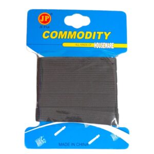 ELASTICO BLANCO/NEGRO 10MM X 3MT ( 52356 )( 112002 )
