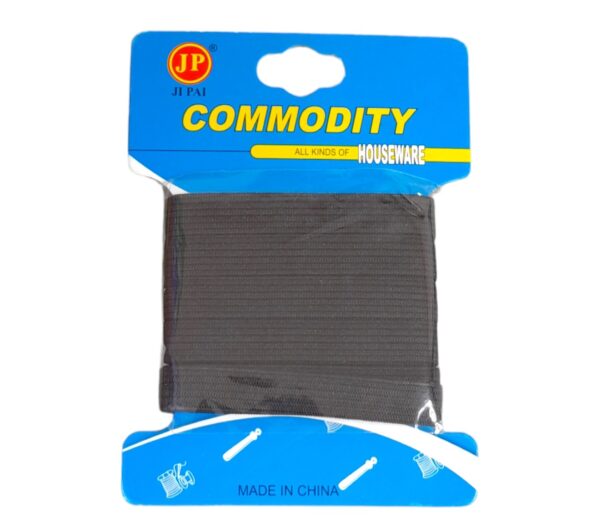ELASTICO BLANCO/NEGRO 10MM X 3MT ( 52356 )( 112002 )
