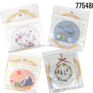 KIT PARA BORDADO VARIOS ESTILOS