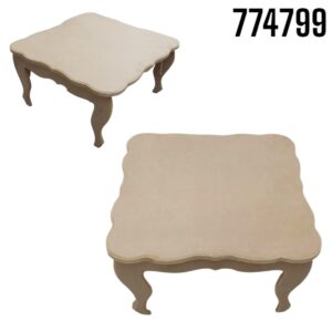 MESA MDF 3/8 30X30X15CM C/MOLDURA