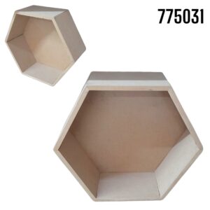 BASE MDF HEXAGONAL 30X26X10CMX3/8