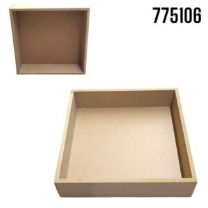 BASE CUADRADA MDF 11 X 11 X 2.5