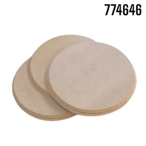 BASE REDONDA MDF 25CM 5/8
