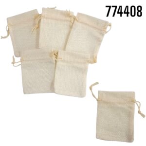BOLSA DE BRIN MINI 6pz 2.8 x 3.5pulg ( BRI7X9 )