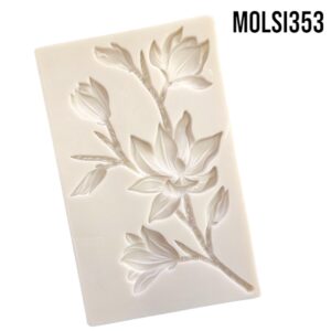 MOLDE DE SILICON FLEX 12X19 CMS LIRIOS