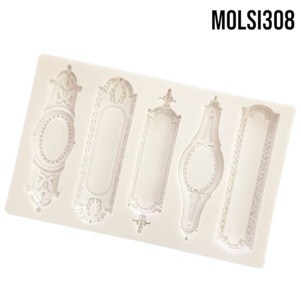 MOLDE DE SILICON FLEX 12X19 CMS LETRERO