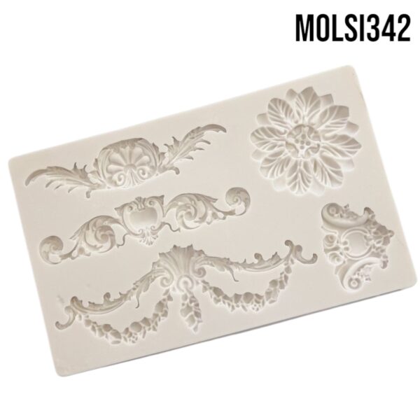 MOLDE DE SILICON FLEX 12X20 CMS DINTELES