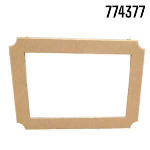MARCO MDF C/ORILLA LABRADA 75 X 55 X 5/8