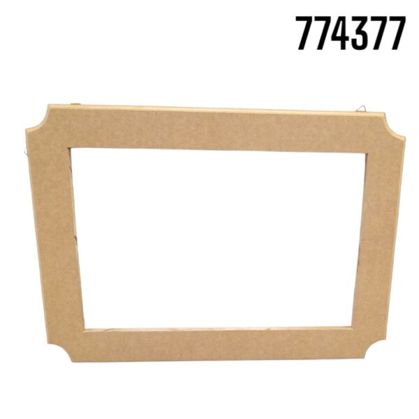 MARCO MDF C/ORILLA LABRADA 75 X 55 X 5/8