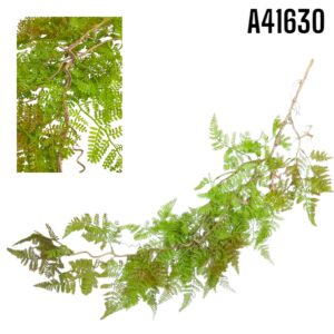 RAMA HELECHO ARTIFICIAL HOJA FINA 110XCM