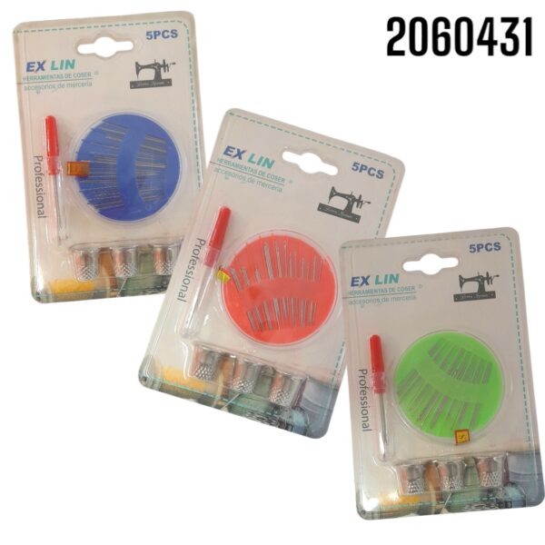 KIT DESCOSEDOR AGUJAS Y DEDALES ( A03226 )
