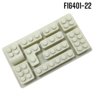 MOLDE DE SILICON P/CHOCOLATE LEGO