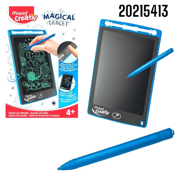 MAPED CREATIV MAGICAL TABLET BORRABLE AZUL-NEGRO ( 907039 )