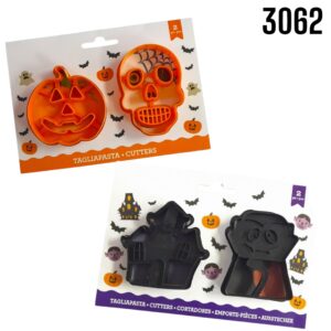 CORTADOR DE GALLETA PLASTICO HALLOWEN ( 3054 )