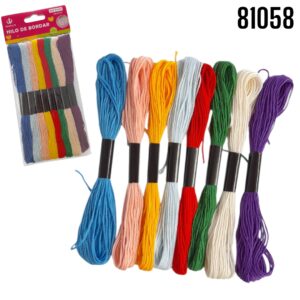 SET DE LUSTRINAS X 8 COL.