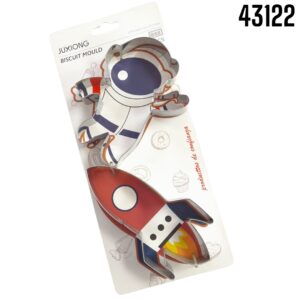 CORTADOR DE GALLETA ASTRONAUTA 2PZAS