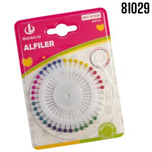 RUEDA DE ALFILER COLORES 40PZA