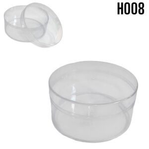 CAJA ACRILICA REDONDA PEQ.