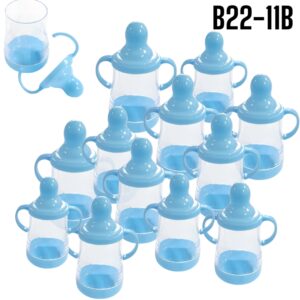 PACHA PLASTICA CELESTE 12PZAS
