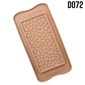 MOLDE DE SILICONE P/CHOCOLATE CORAZONES