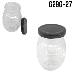 FRASCO D/VIDRIO TAPA NEGRA 120ML