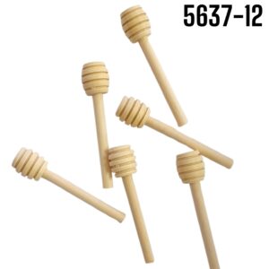 MINI MIELERO DE BAMBOO 6PZAS