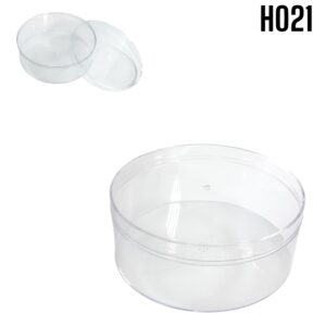 CAJA ACRILICA REDONDA MED.