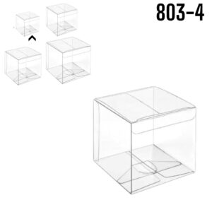 CAJA DE ACETATO 6X6X6CM 10PZAS