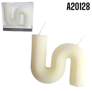 VELA AROMATERAPIA FORMA GEOMETRICA 9.3x8x2cm