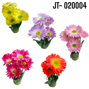 MACETA GERBERA x 5 x 5 COL.