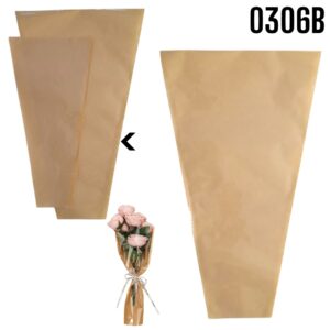 BOLSA CONICA GRANDE PARA RAMO DE ROSAS