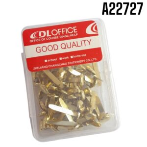 DL OFFICE ATACHES DORADOS 19mm 70 PIEZAS