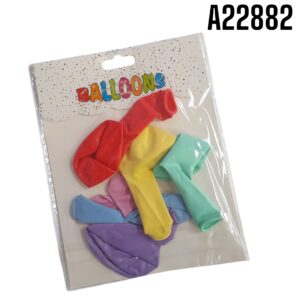 SET DE GLOBOS PARA FIESTA  6 PIEZAS