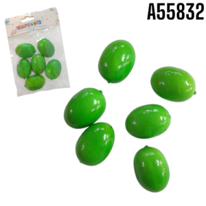 PAQUETE MINI LIMONES 6 PIEZAS
