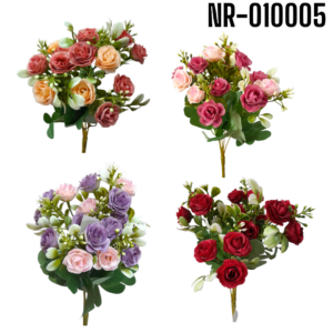 RAMO MINI ROSA x 15 x 4 COL.