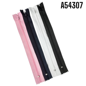 ZIPPER PLASTICO 23.5cm x 4pzas