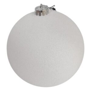 BOMBA NAVI 20CM BLANCO GLITTER